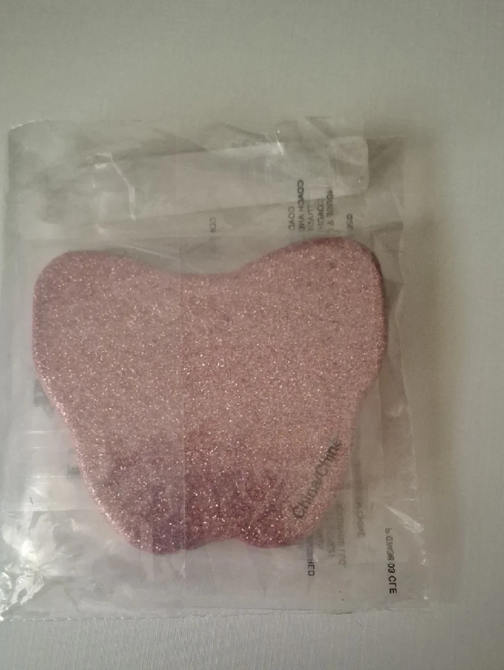 Coach Glitter Pink Butterfly Compact Mirror - Picture 4 of 5